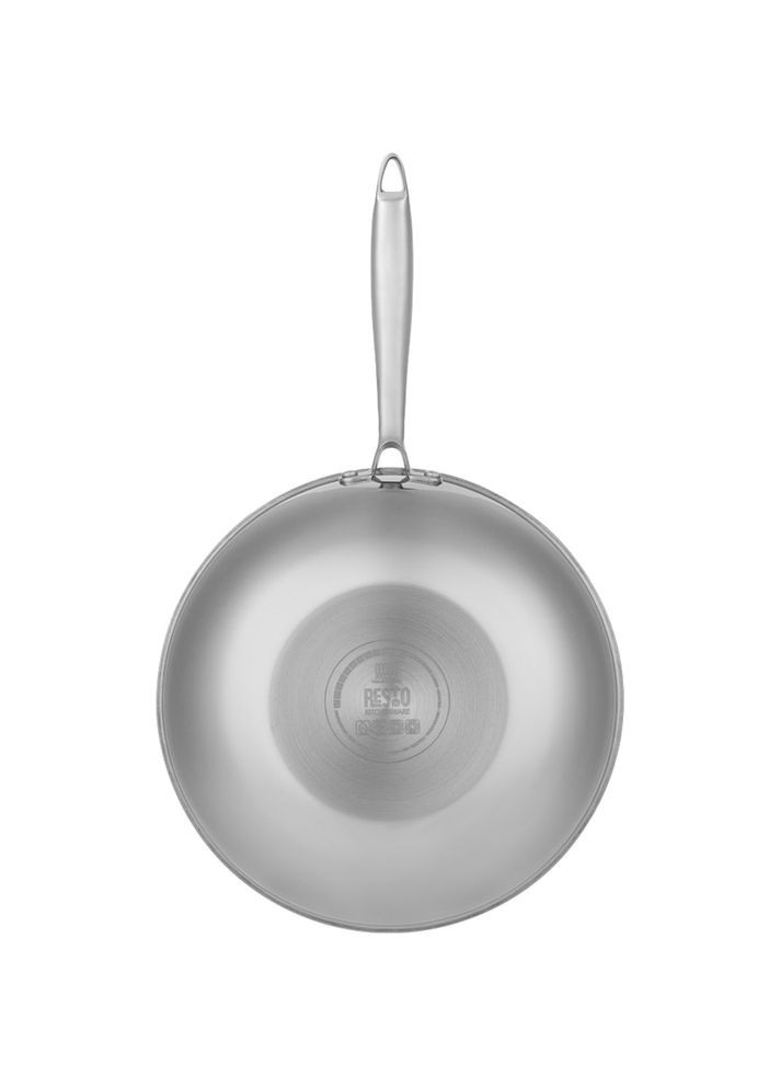 Сковорода Вок ACHIRD 28 см Silver (95349) RESTO (325684166)