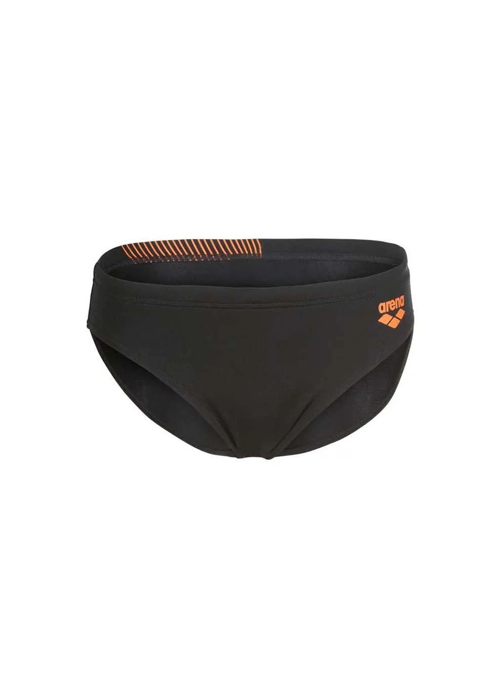 Плавки-слипы для мальчиков BRIGHT SWIM BRIEFS Черный, Оранжевый Arena (395629378)