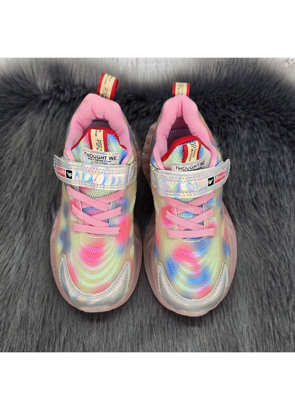 Красные демисезонные кроссовки детские для девочки Paliament