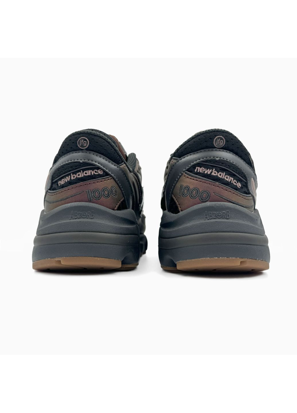 Чорні Осінні кросівки чоловічі new balance 1000 black / chameleon нью беланс 1000 No Brand