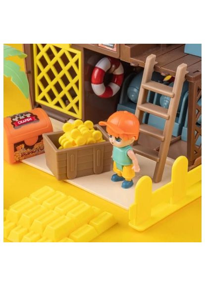 Игровой набор Пиратский корабль (GB0509) OTAMANKO Піратський корабель (358066574)