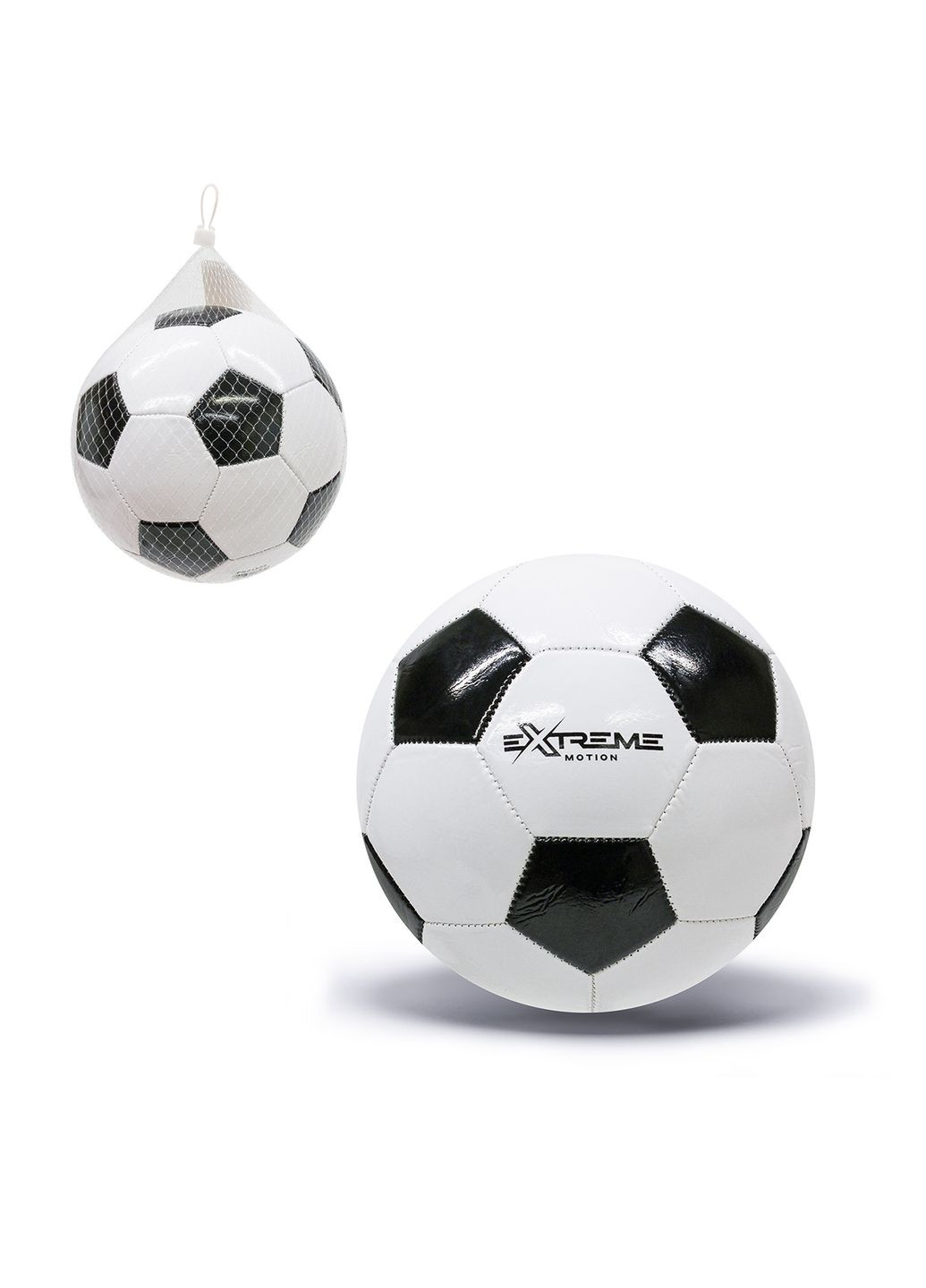 М'яч футбольний колір чорно-білий ЦБ-00250021 Extreme Motion (292630232)
