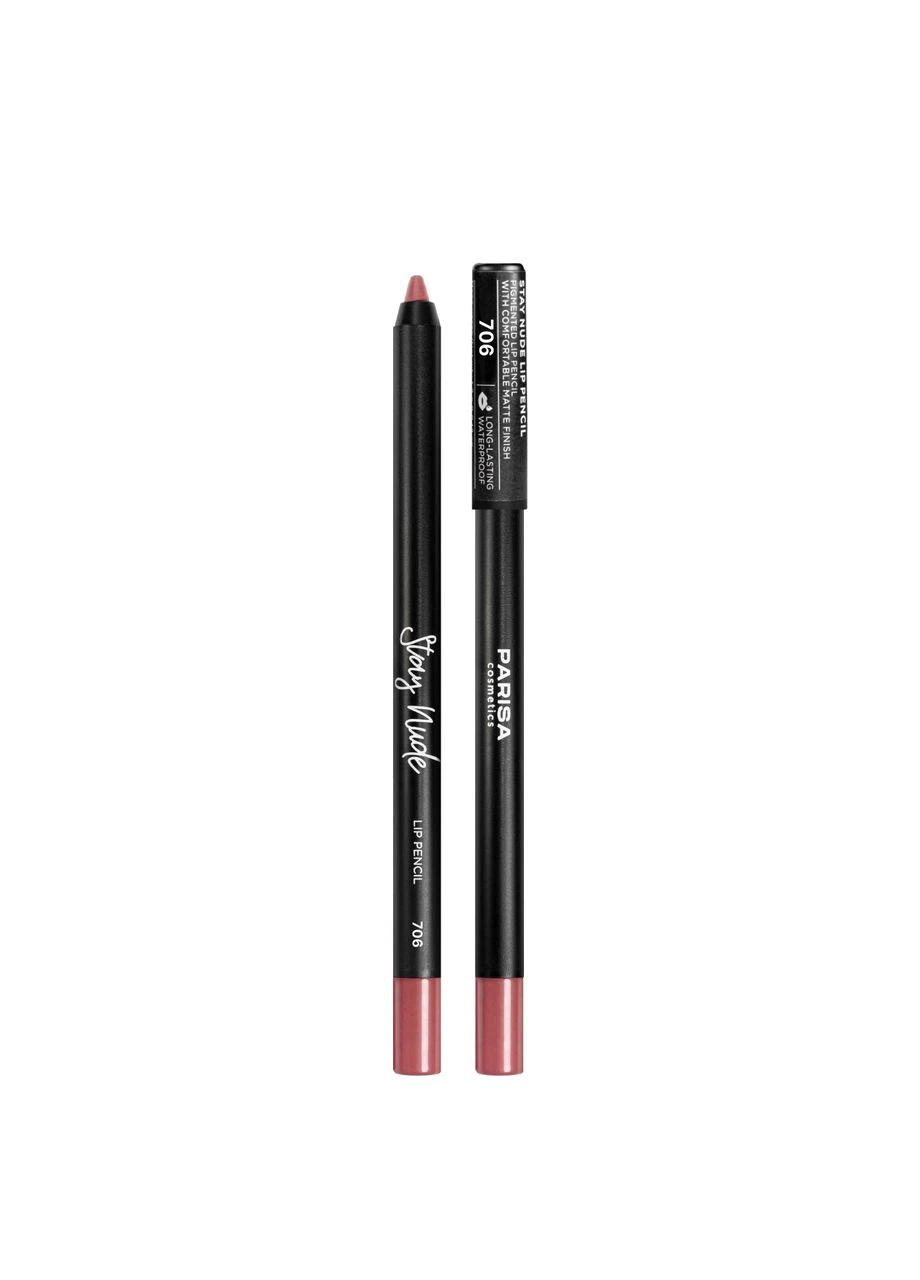 Олівець для губ гелевий № 706 Вишневий Parisa Cosmetics (382733200)