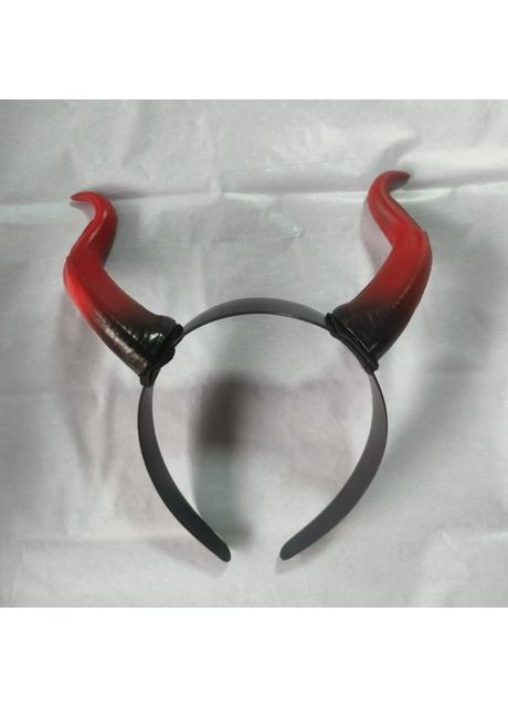 Обруч Рога на Хэллоуин one size черно-красный Jannet Обруч (365726232)