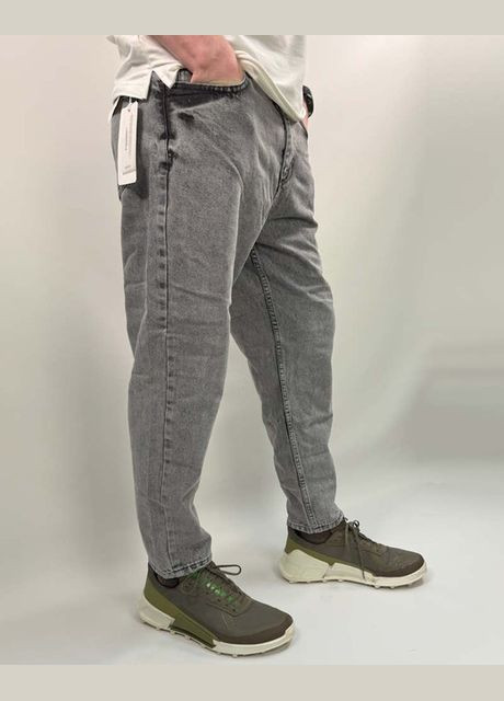 Серые демисезонные джинсы jeans 03-050-1 серые Hendricks