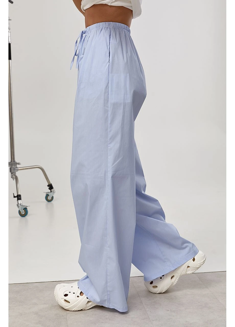 Легкі широкі штани в смужку Lurex (389625725)