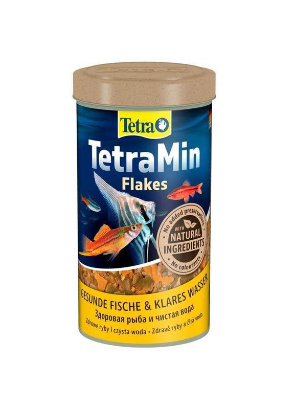 Універсальний корм для всіх видів декоративних рибок TetraMin Flakes - 100 г Tetra (327055950)