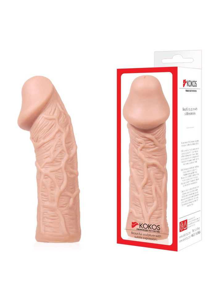 Насадка на член Extreme Sleeve ES.05 розмір M Kokos (369950465)