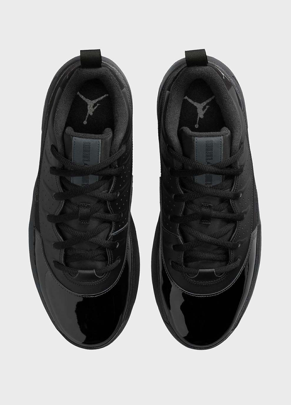 Черные демисезонные мужские кроссовки max aura 7 черный Jordan