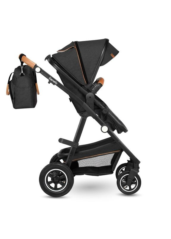 Универсальная коляска 3 в 1 Amber Grey Graphite Lionelo LO-AMBER GREY GRAPHITE (3in1) (343413764)