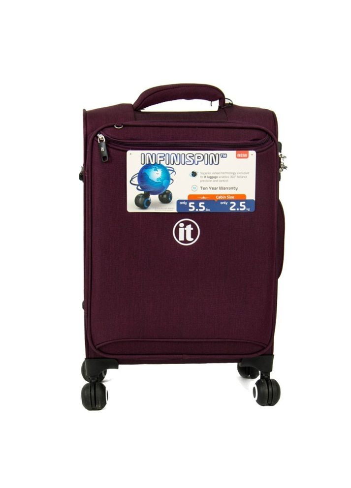 Чемодан на 4 колесах Pivotal Two Tone Dark Red 32 л IT12 2461-08 - S - M222 IT Luggage (316628100)