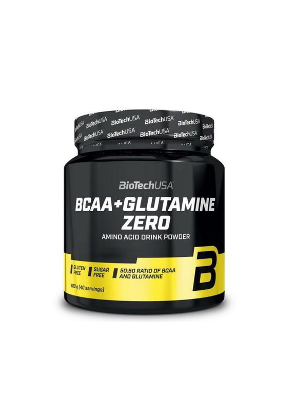 Амінокислота BCAA BCAA+Glutamine Zero, 480 грам - Апельсин Biotech (324771247)