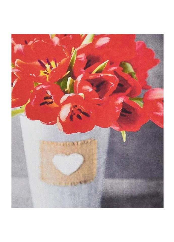 Алмазная мозаика "Красные тюльпаны" HEG87051 No Brand (339776229)