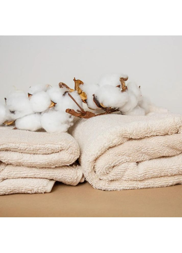 Рушник банний Fancy Р-04181_29752 70x140 см світлий латте ТЕП комбінований