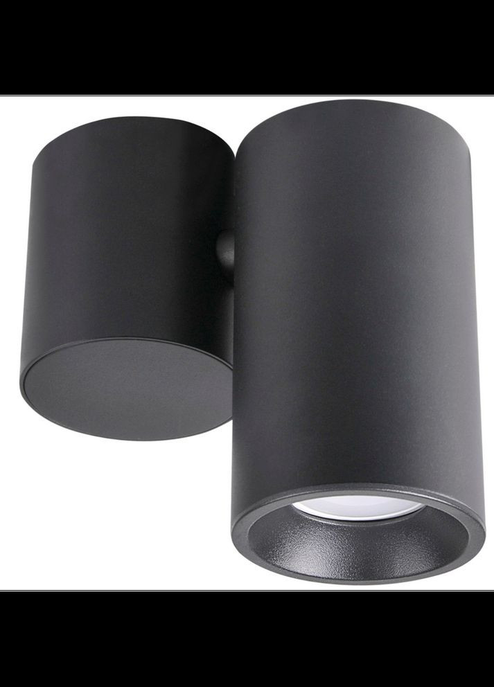 Точковий світильник 315403 Hobro GU10 1x10W IP20 BK (014386) Goldlux (361312378)