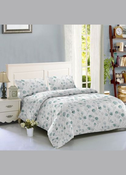 Комплект постільної білизни Полуторний Natura Green Soho (306714085)