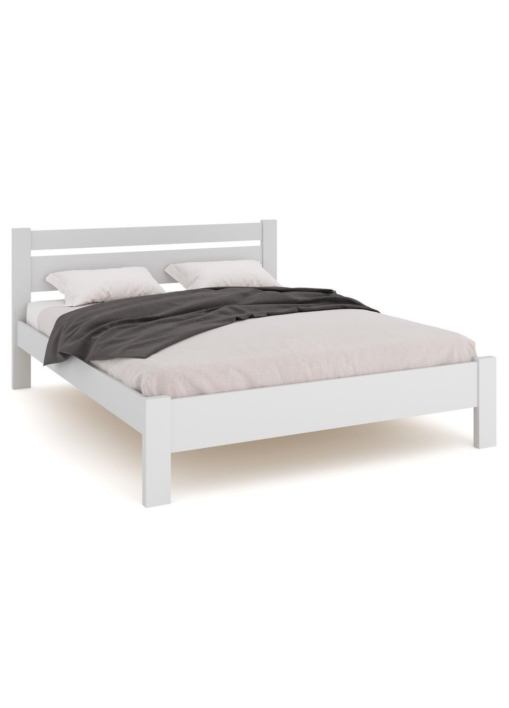 Ліжко Невада бук 180х200 білий Fagus (303724132)