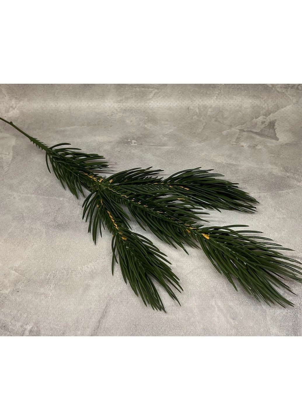 Декоративна гілка хвої Кипарис зелена, довжина гілки 21 см, 019709, 1 шт No Brand (369971181)