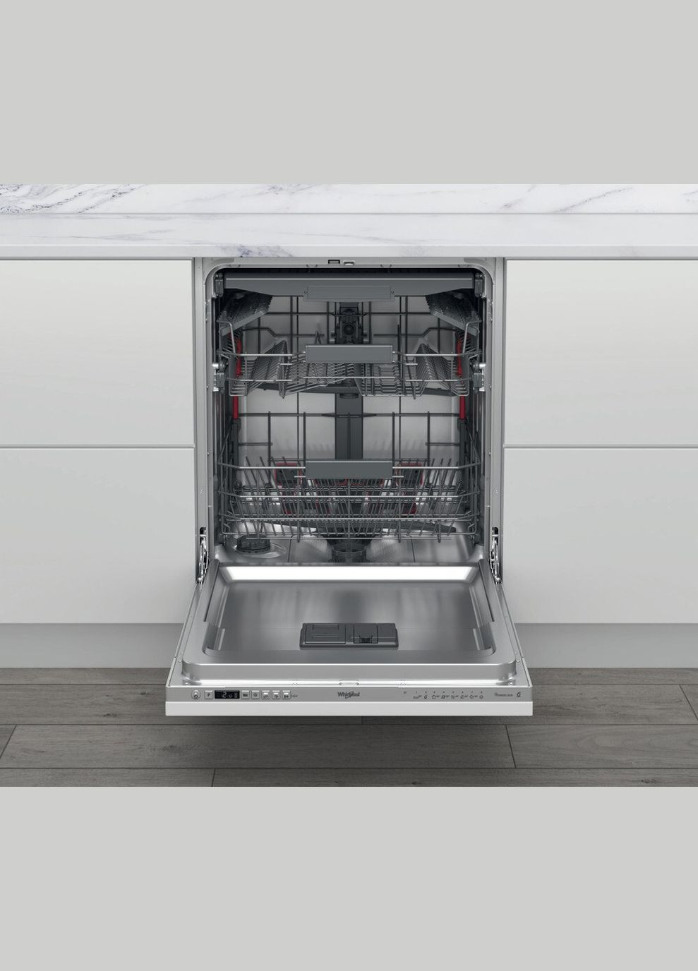 Вбудована посудомийна машина WIC3C33PFE WHIRLPOOL (339085329)