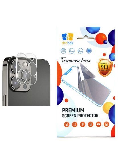 Скло захисне (292930) Drobak for Camera 3D Apple iPhone 15 Pro (366661303)