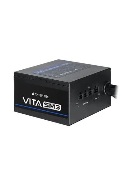 Блок живлення 750 Вт, VITA SM3, Black, напівмодульний, 80+ Bronze, 120 мм, 3xMolex / 6xSATA / 1x16-pin / 4x6+2-pin / 2x4+4-pin Chieftec (395350280)