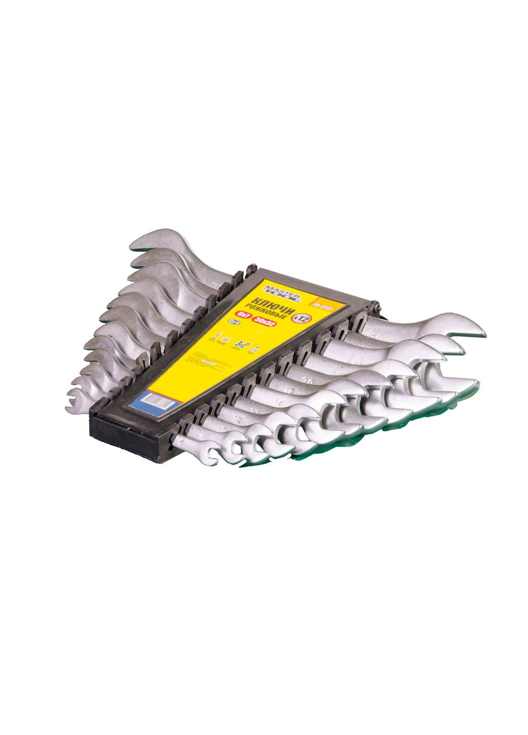 Ключи рожковые GM набор 12шт (6х7 TO 30х32) SS (Арт.: 70-2112) Mastertool (317195722)