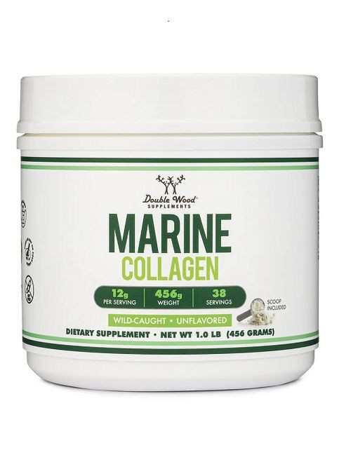 Double Wood Marine Collagen Peptides 456 g /38 servings/ Double Wood Supplements (296716670)
