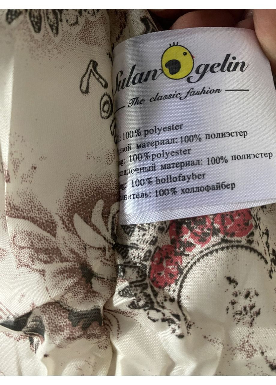 Жовта зимня зимове підліткове пальто з капюшоном на дівчинку 128-152 холофайбер No Brand