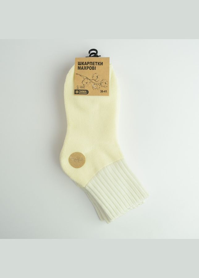 Коричневые теплые носки женские классические с широкой резинкой однотонные высокие 36-41 коричневый GM Textile (308270890)