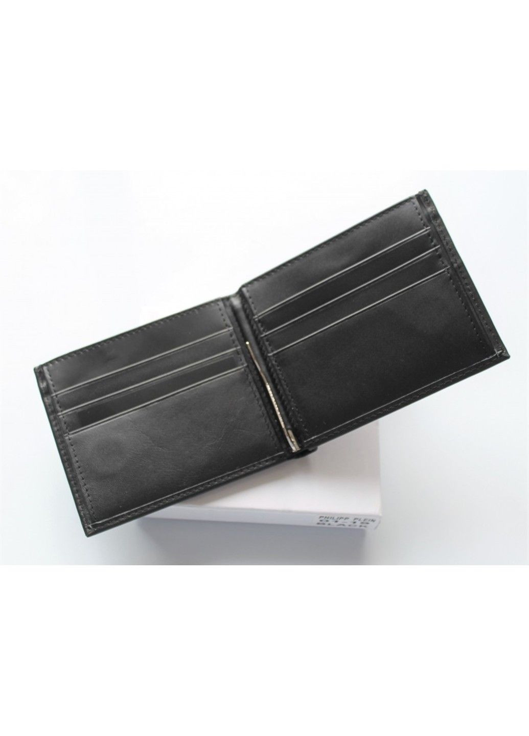 Чоловічий подарунковий набір Philipp Plein 09 - ремінь та гаманець чорні 20777_29 Celine (296776611)