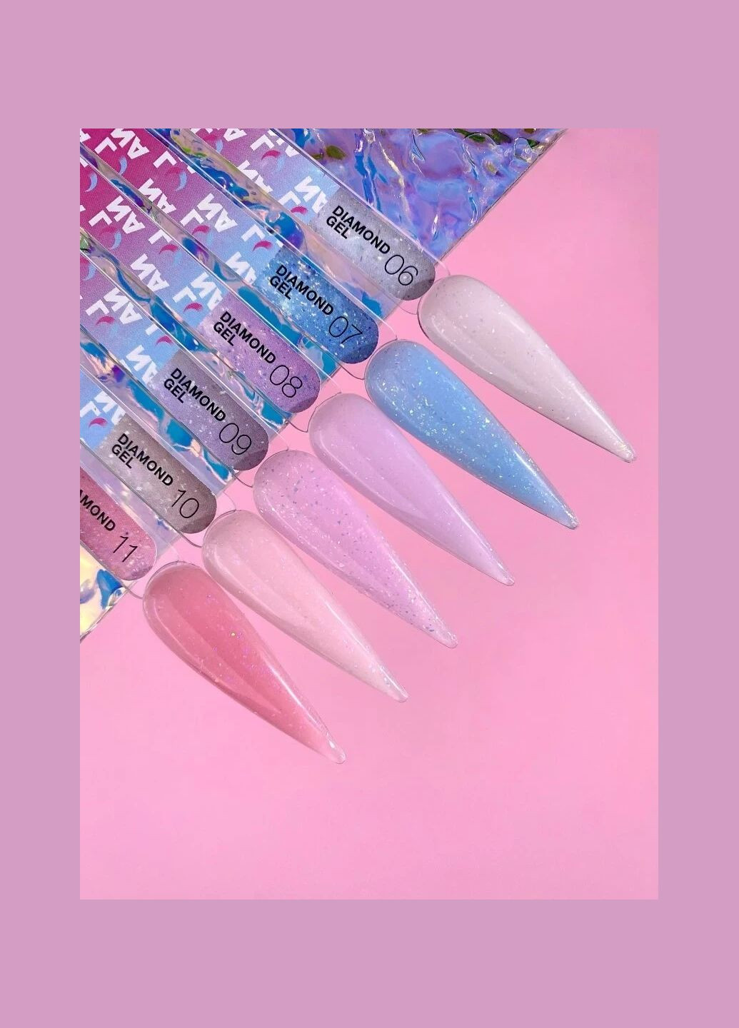 Гель для нарощування Diamond Gel №6, 15 мл Luna (306547813)