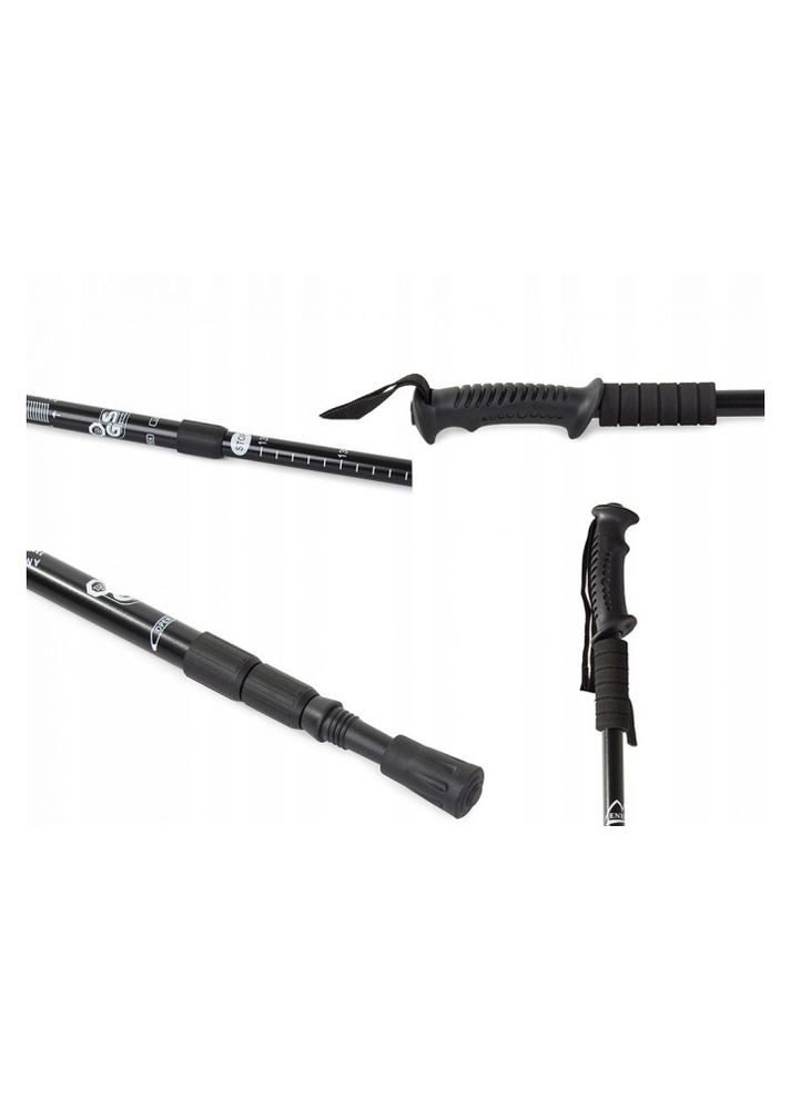 Палиця для скандинавської ходьби Energia чорна EasyFit (340273567)