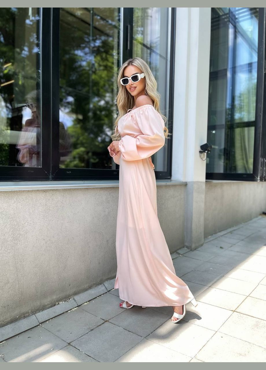 Світло-рожева святковий сукня No Brand