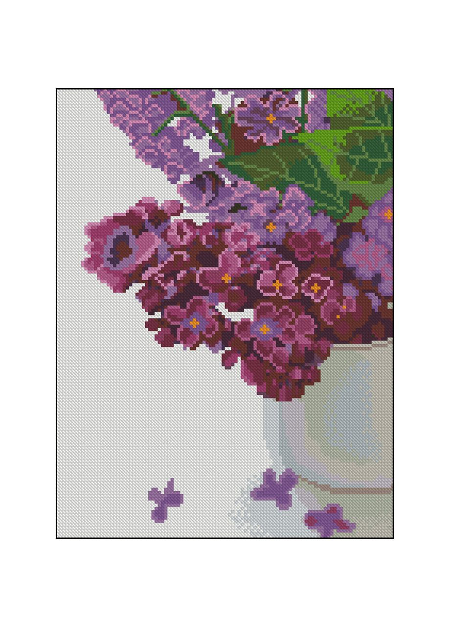 Алмазная мозаика ПРЕМИУМ Сиреневое настроение без подрамника размером 30х40 см (ZAV3040-45) Strateg (362445911)