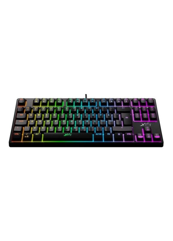 Клавіатура K4 TKL RGB Kailh Red UA Black (XG-K4-RGB-TKL-R-UKR) USB Xtrfy (336953578)