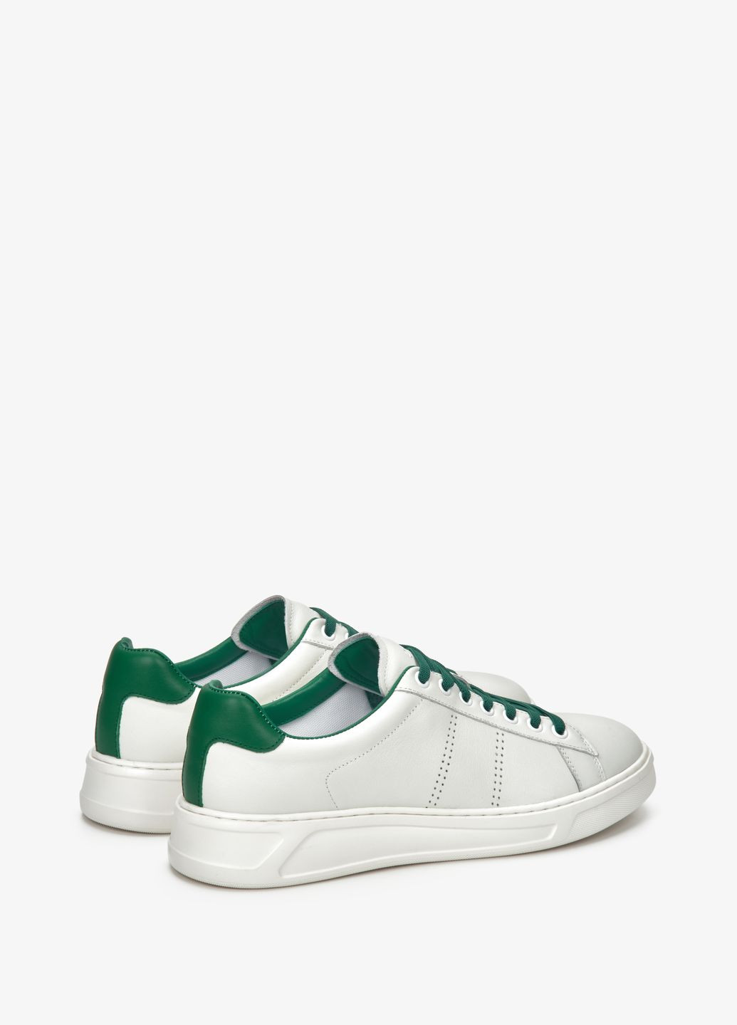 Білі кеди, колір білий Estro