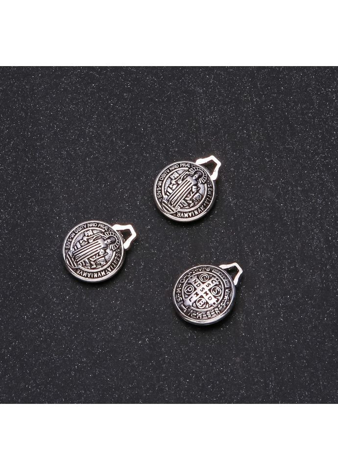 Фурнитура подвеска "св. Бенедикт" 14х17мм фасовка 20грамм +-5шт. Хит продаж! No Brand (377316484)