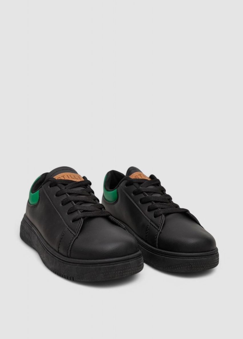 Чорні кеди жіночі Ager 248R115