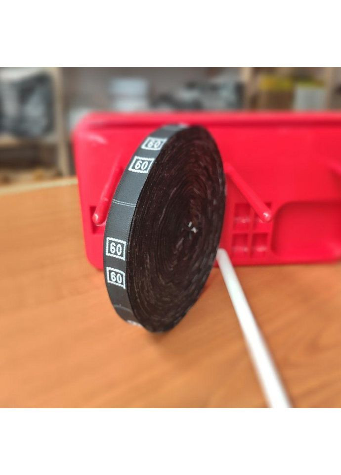 Розмірник тканинний (жаккард) # 60 960шт. Чорний Plus-plus (354799376)