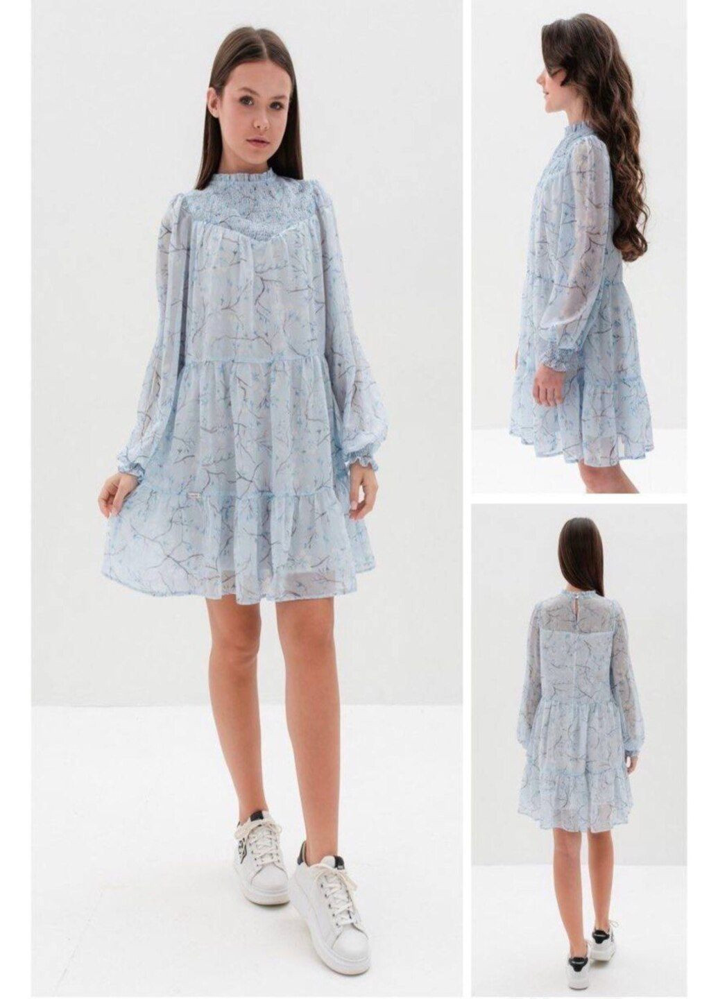 Голубое нежное шифоновое платье для девочки Suzie (293814887)