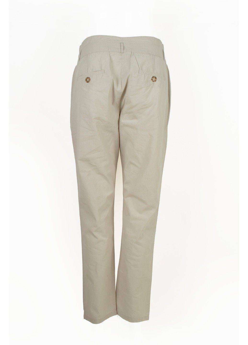 Брюки женские бежевые в полоску Yes Miss (302752580)