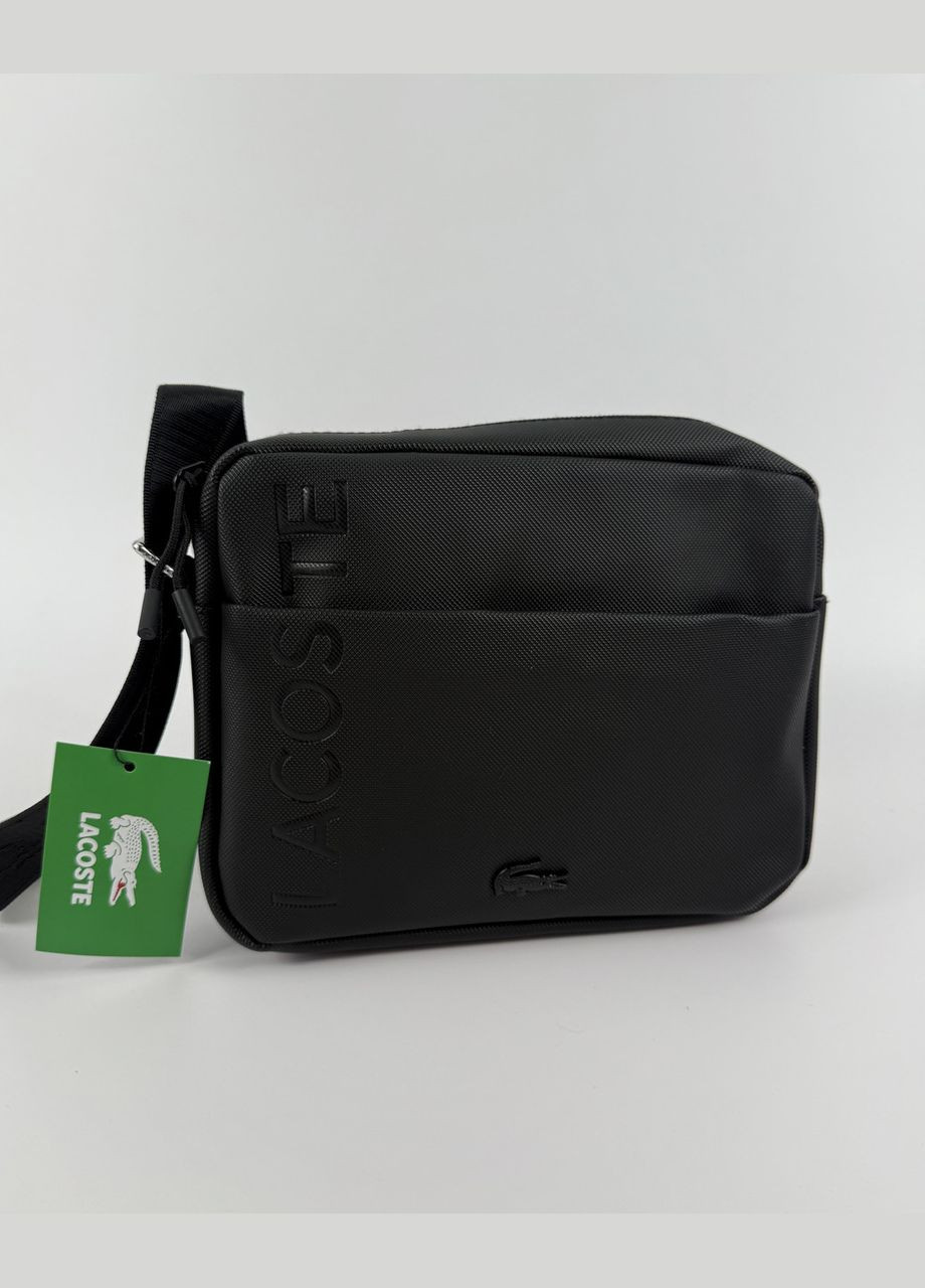 Барсетка через плече, Лакоста сумка через плече чорного кольору No Brand (352011066)