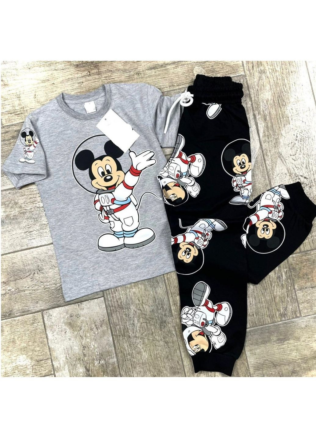Костюм легкий Mickey Mouse (Микки Маус) TRW74831 Disney футболка+штани (294604731)