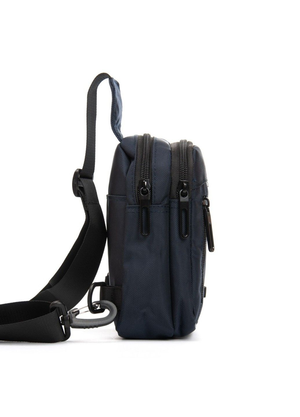 Мужская тканевая сумка-слинг 0930 blue Lanpad (333300100)