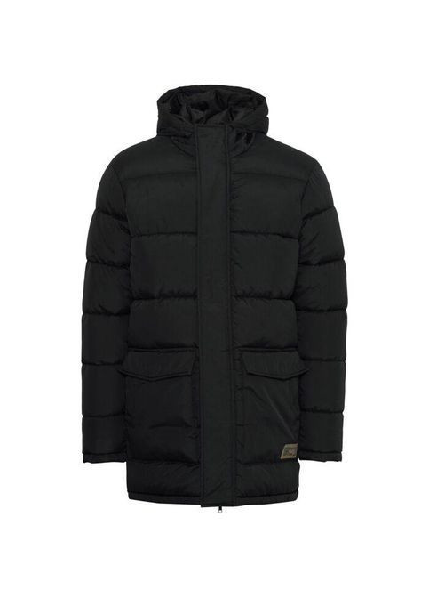 Черная зимняя куртка зимняя удлиненная Blend