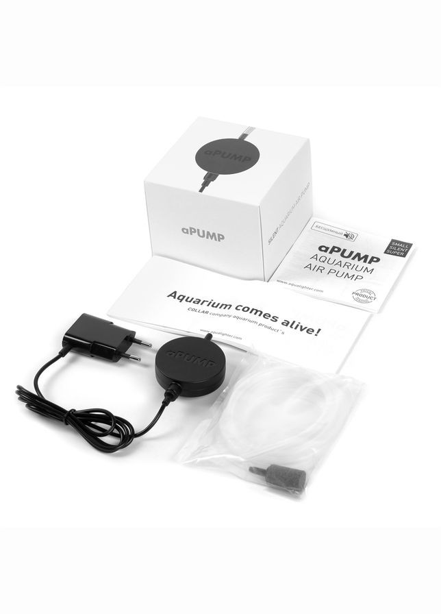 Безшумний акваріумний компресор aPUMP для акваріумів до 100л AquaLighter (322002216)