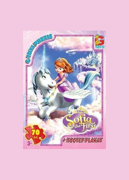 Пазли ТМ " " із серії "Софія прекрасна", 70 ел. Арт: SF007 G-Toys (305297965)
