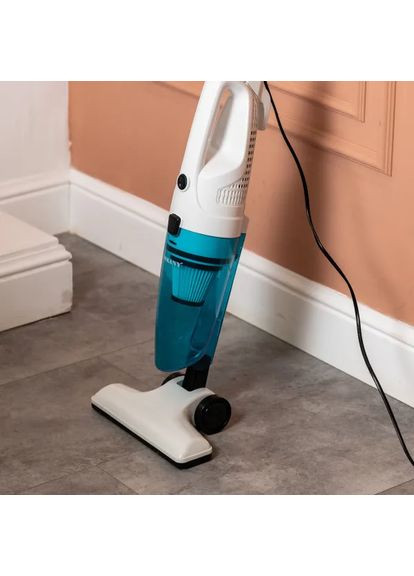 Пилосос вертикальний ручний для дому 900 Вт циклонний для сухого прибирання 1.2 л Блакитний SK-13013 Sokany (369143416)