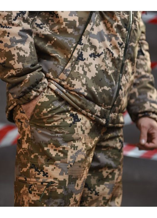 Армейский мужской зимний костюм 3 в 1 Omni-heat пиксель Freedom