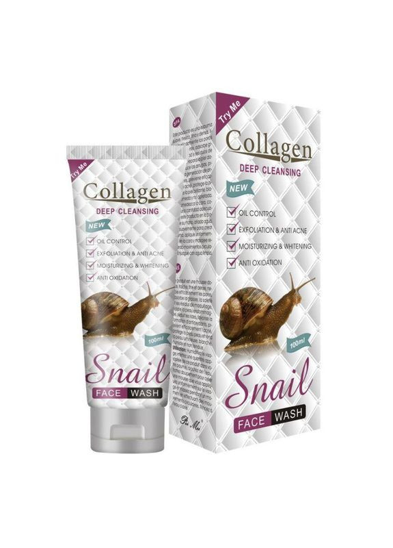 Пенка для умывания Collagen Snail Deep Cleansing, 100мл Plus-plus (354795202)